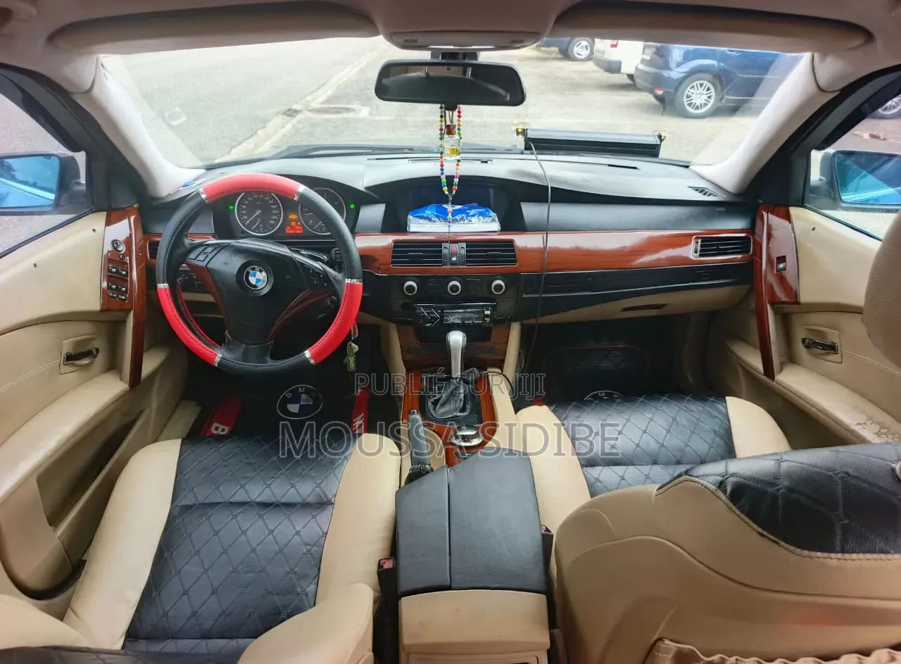 BMW 5 Series 2004 Bleu