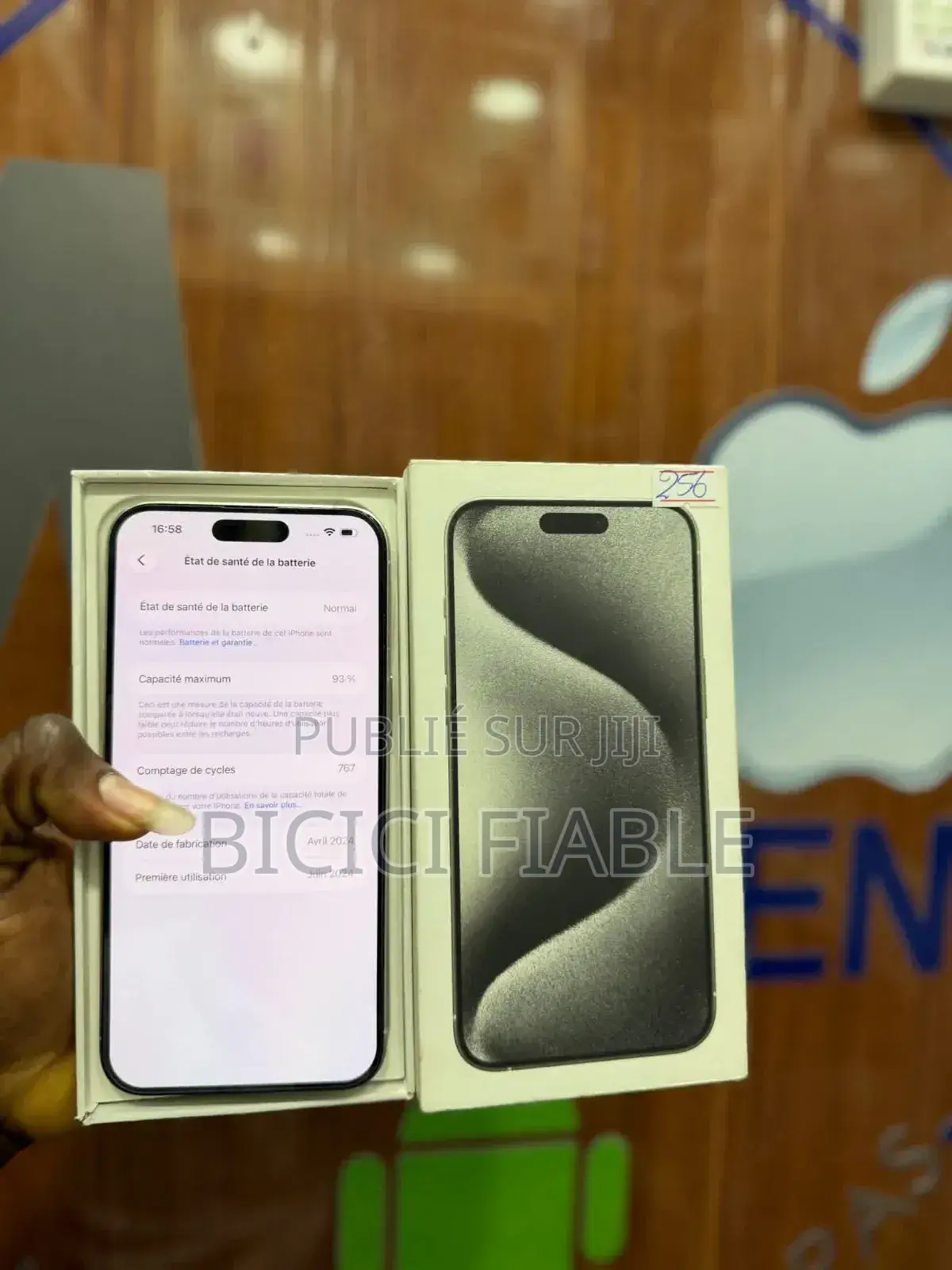 Nouveau Apple iPhone 12 256 GB Blanc