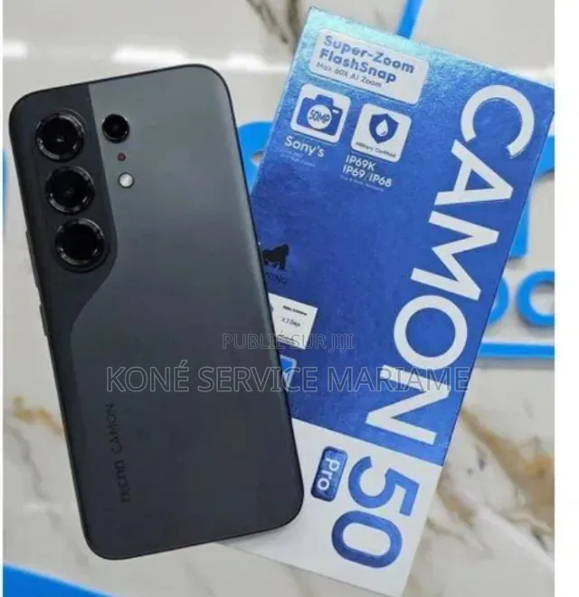 Nouveau Tecno Camon 50 Pro 256 GB Bleu