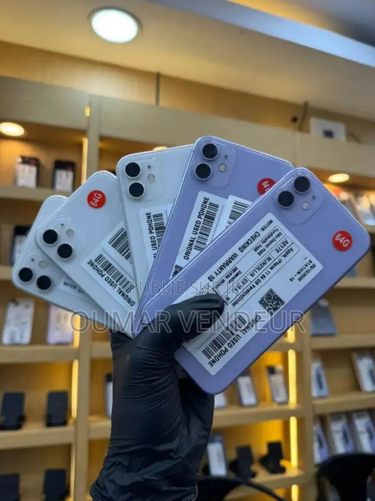 Nouveau Apple iPhone 11 128 GB Blanc