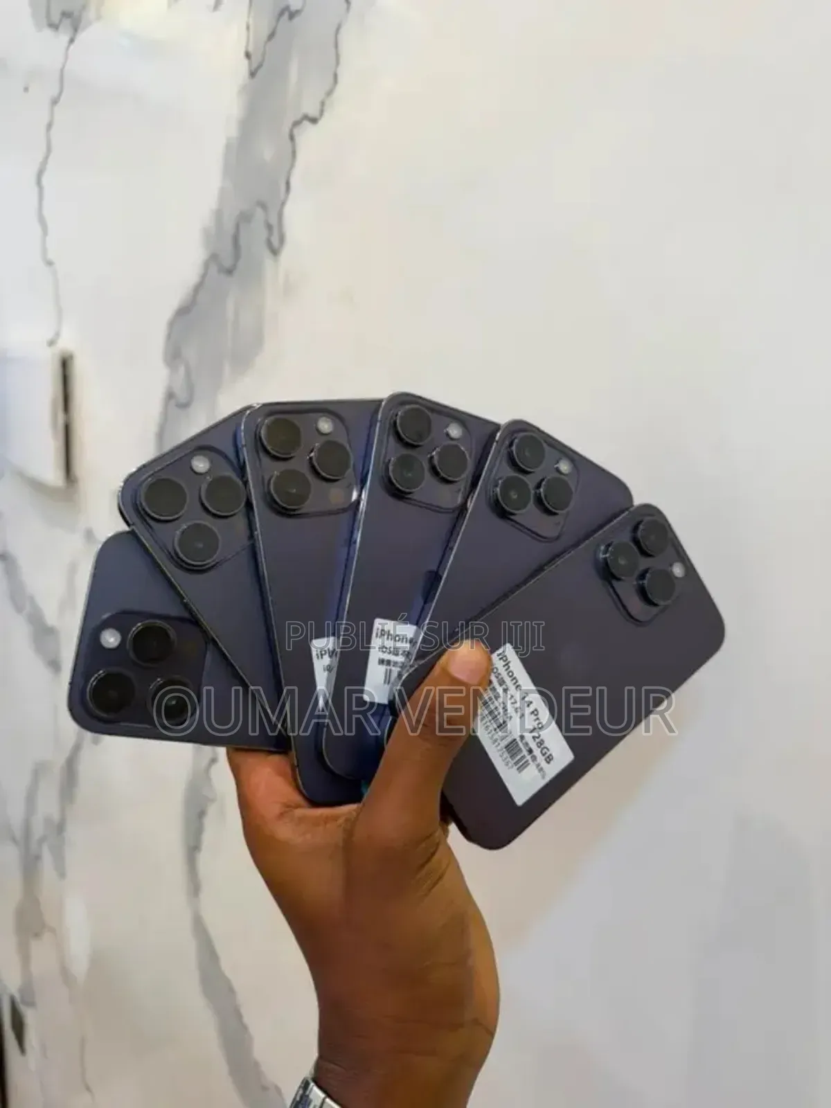 Nouveau Apple iPhone 14 Pro 256 GB Noir
