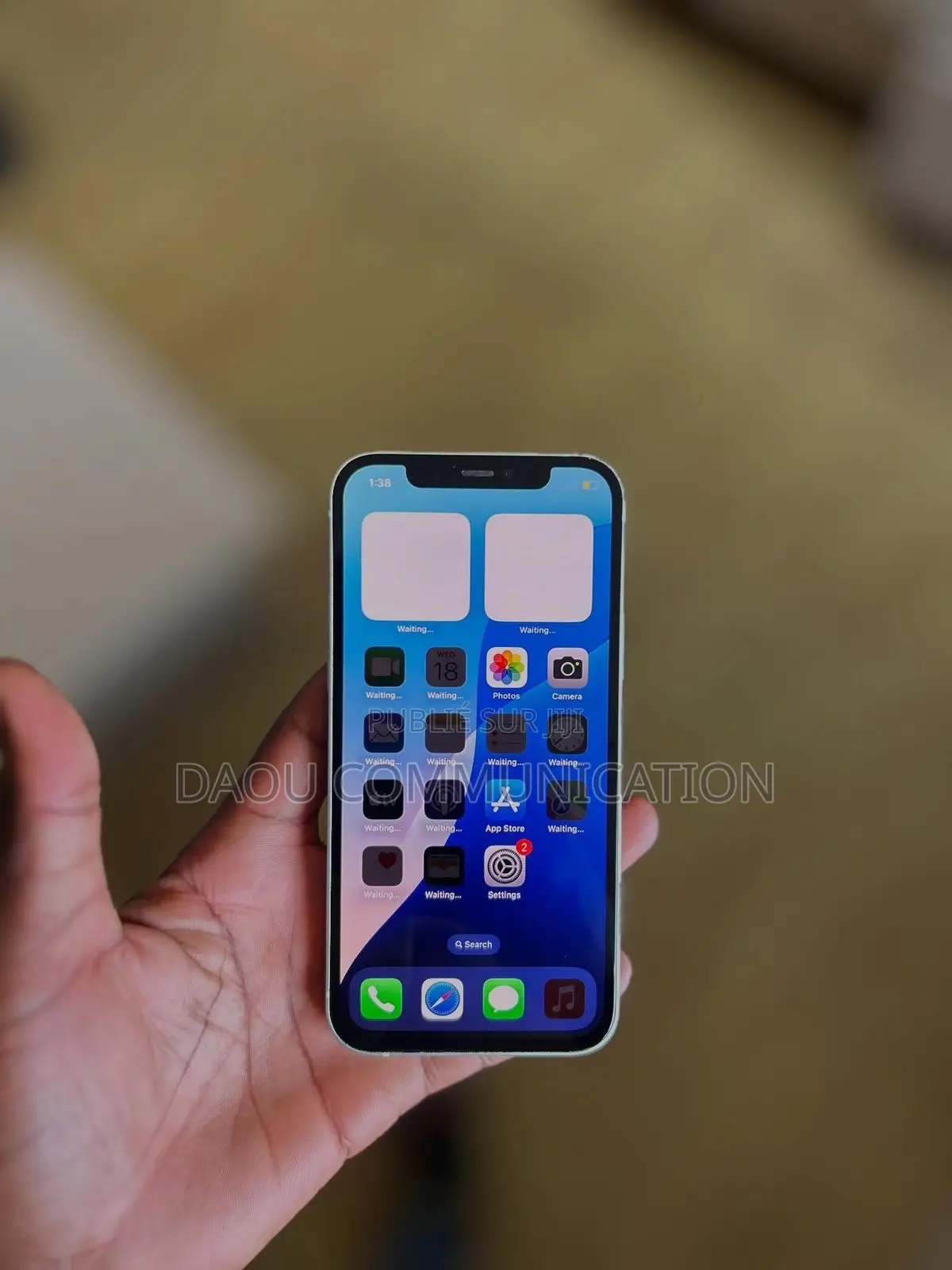Apple iPhone 12 128 GB Bleu