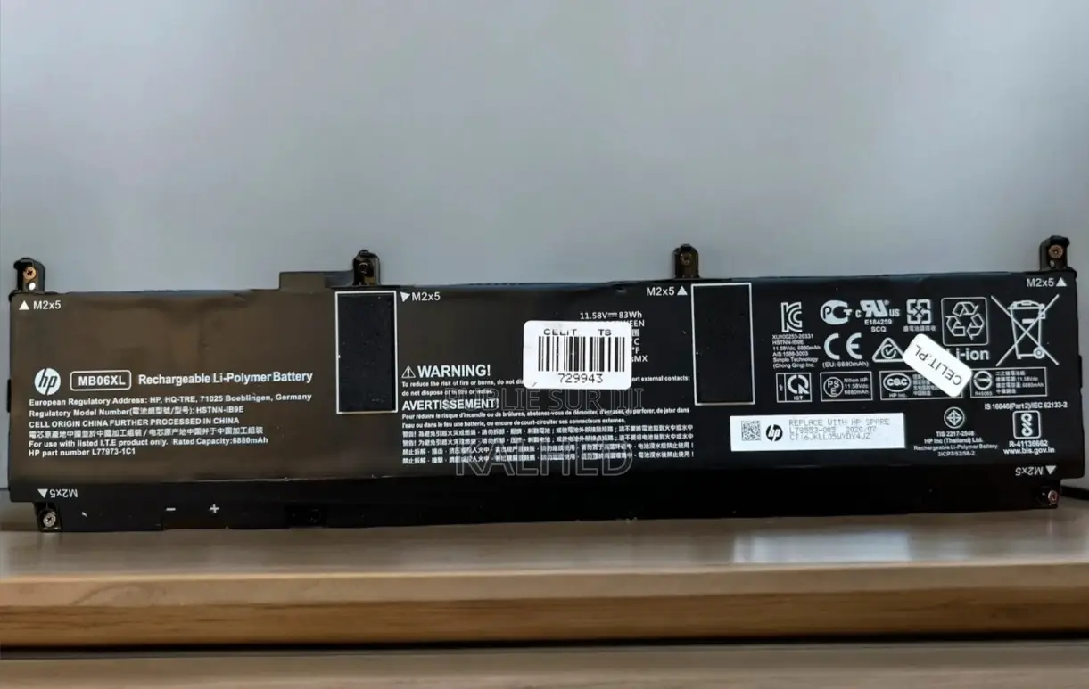 Batterie Originale Hp Mb06xl - Li-Polymer