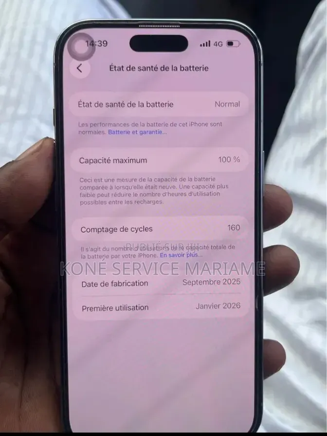 Nouveau Apple iPhone Air 512 GB Blanc