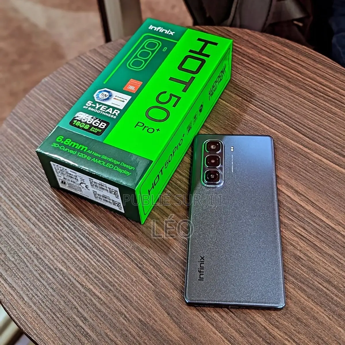 Nouveau Infinix Hot 50 Pro+ 4G 256 GB Gris