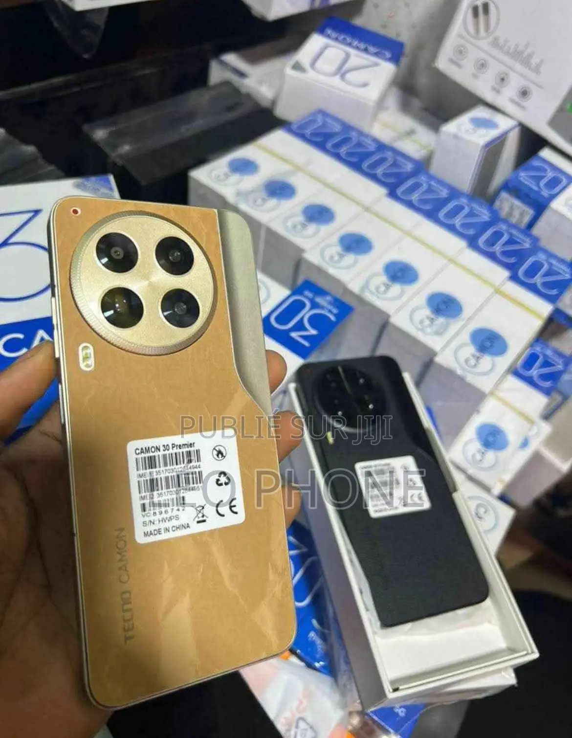 Nouveau Tecno Camon 30 Premier 512 GB Noir