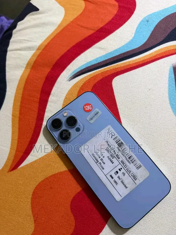 Nouveau Apple iPhone 13 Pro Max 128 GB Bleu