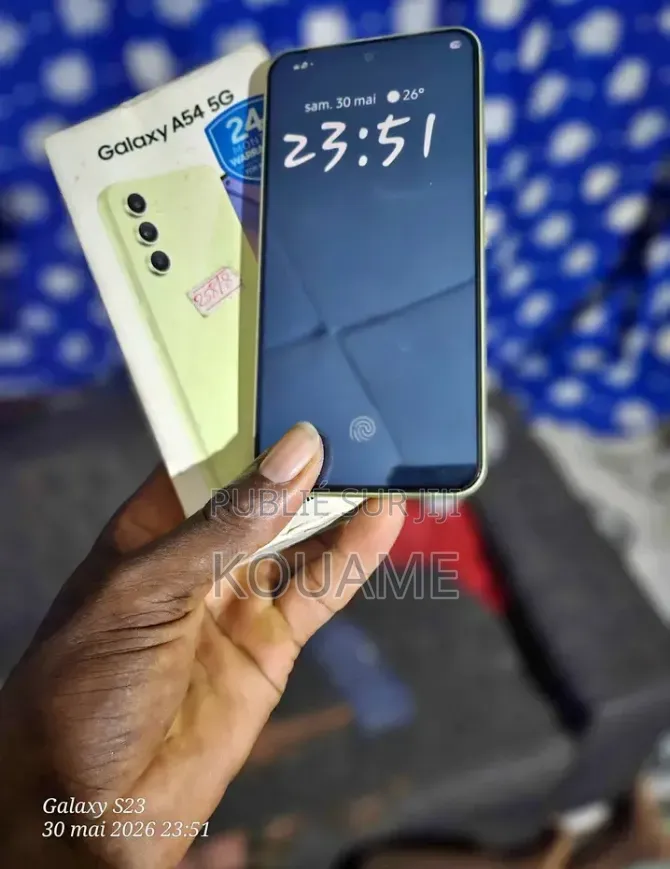 Nouveau Samsung Galaxy A54 256 GB Doré