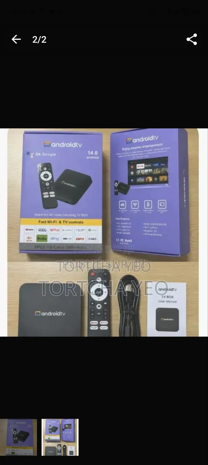 Smart Box Tv Android 14 – Transformez Votre Télé en Smart Tv