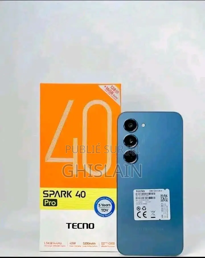 Nouveau Tecno Spark 40 256 GB Bleu