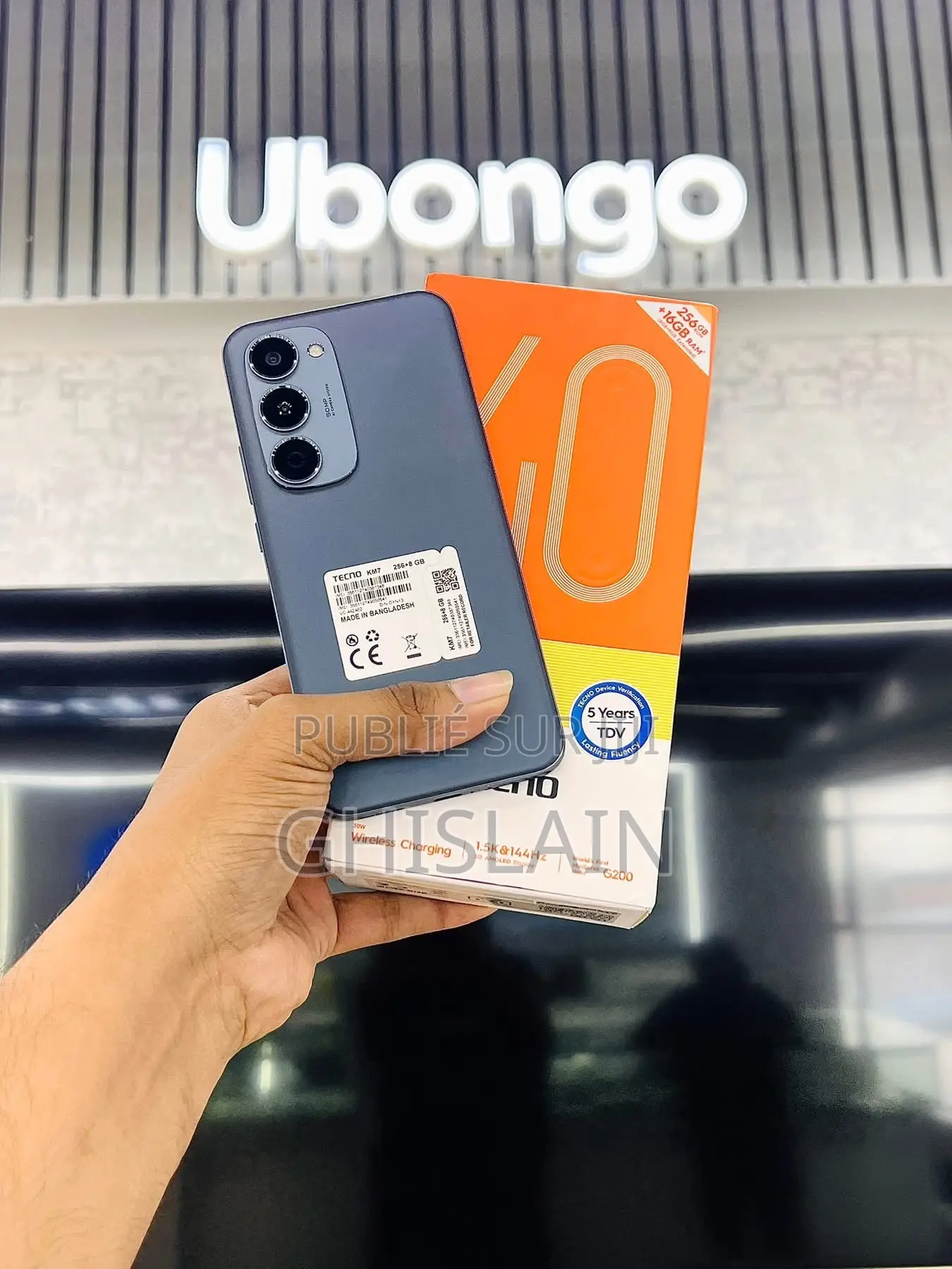 Nouveau Tecno Spark 40 256 GB Bleu