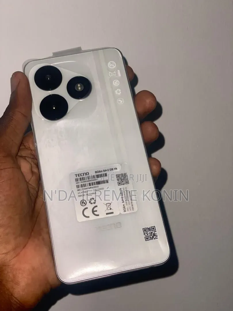 Nouveau Tecno Pop 10 64 GB Blanc