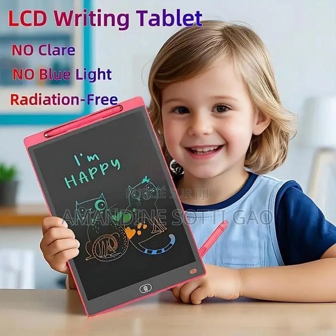 Ardoise Numérique 10 Pouces Effaçable Écriture LCD Pour Les Enfants