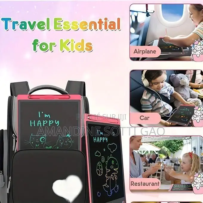 Ardoise Numérique 10 Pouces Effaçable Écriture LCD Pour Les Enfants