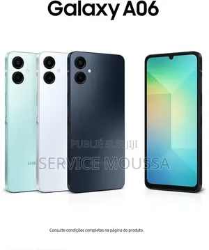 Nouveau Samsung Galaxy A06 128 GB Blanc