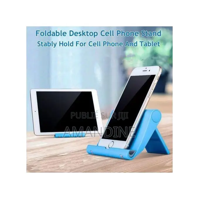 Portable Adjustable Phone Holder - Stand for Mobile Tablet