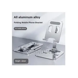 Support De Téléphone De Bureau Pliable Universel Alliage d'Aluminium