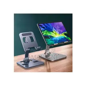 Support De Téléphone De Bureau Pliable Universel Alliage d'Aluminium