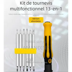 Cloudoon Kit Tournevis 12 en 1 Outils Précis Bricolage Réparation