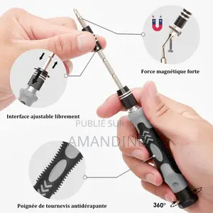 Mythco Kit De Réparation 122 en 1 - Tournevis Précision