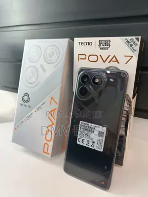 Nouveau Tecno Pova 7 Pro 5G 256 GB Noir