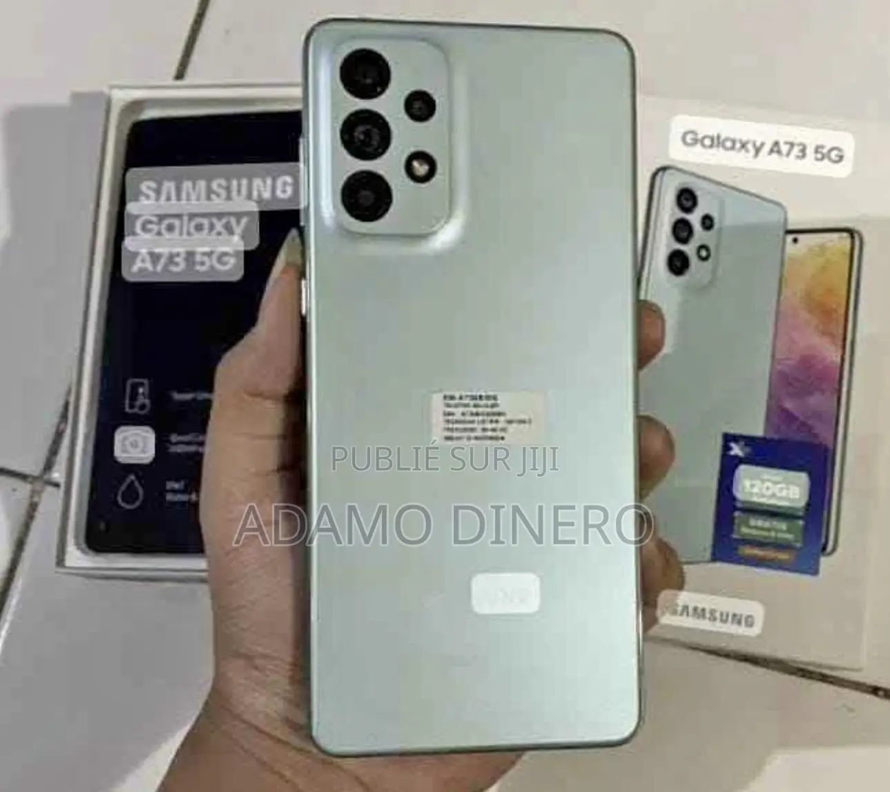 Nouveau Samsung Galaxy A73 5G 256 GB Bleu