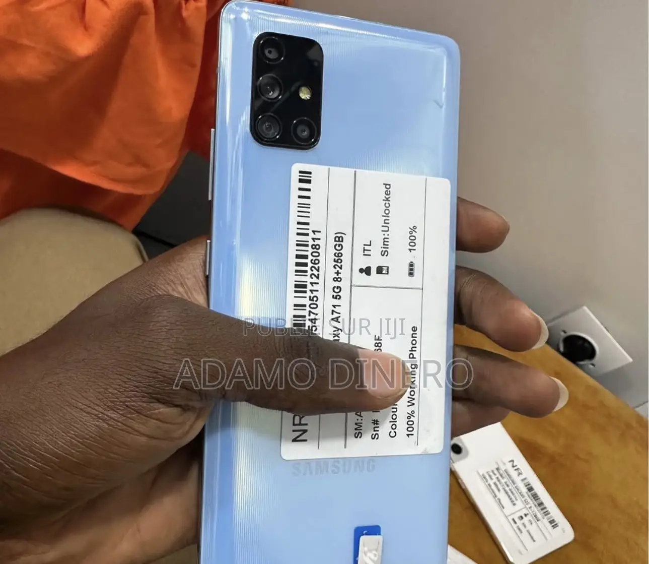 Nouveau Samsung Galaxy A Bleu