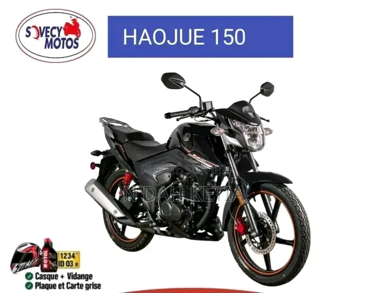 Nouveau Haojue KA150 2024 Noir