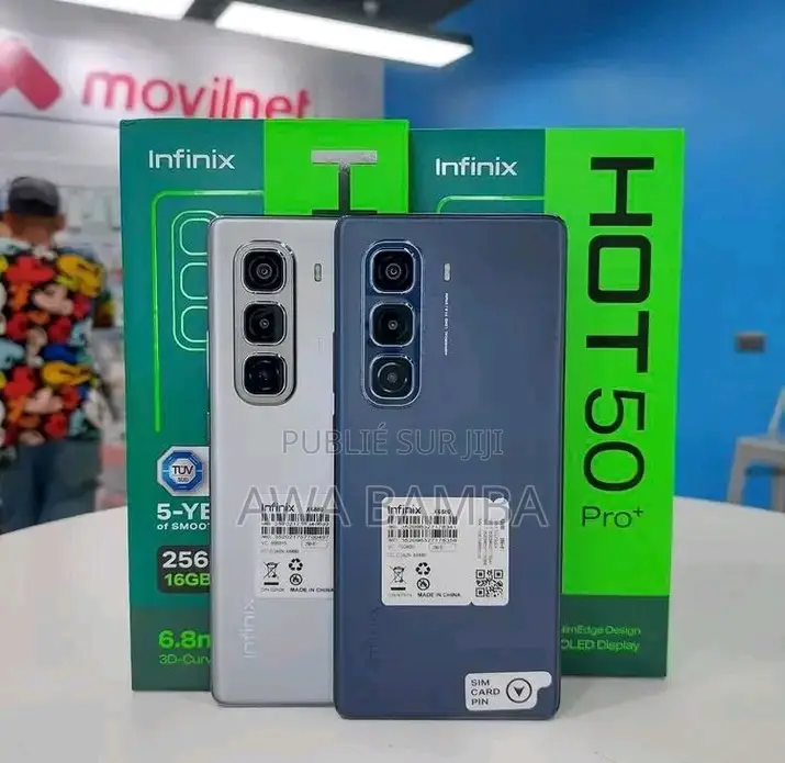 Nouveau Infinix Hot 60 Pro+ 128 GB Bleu