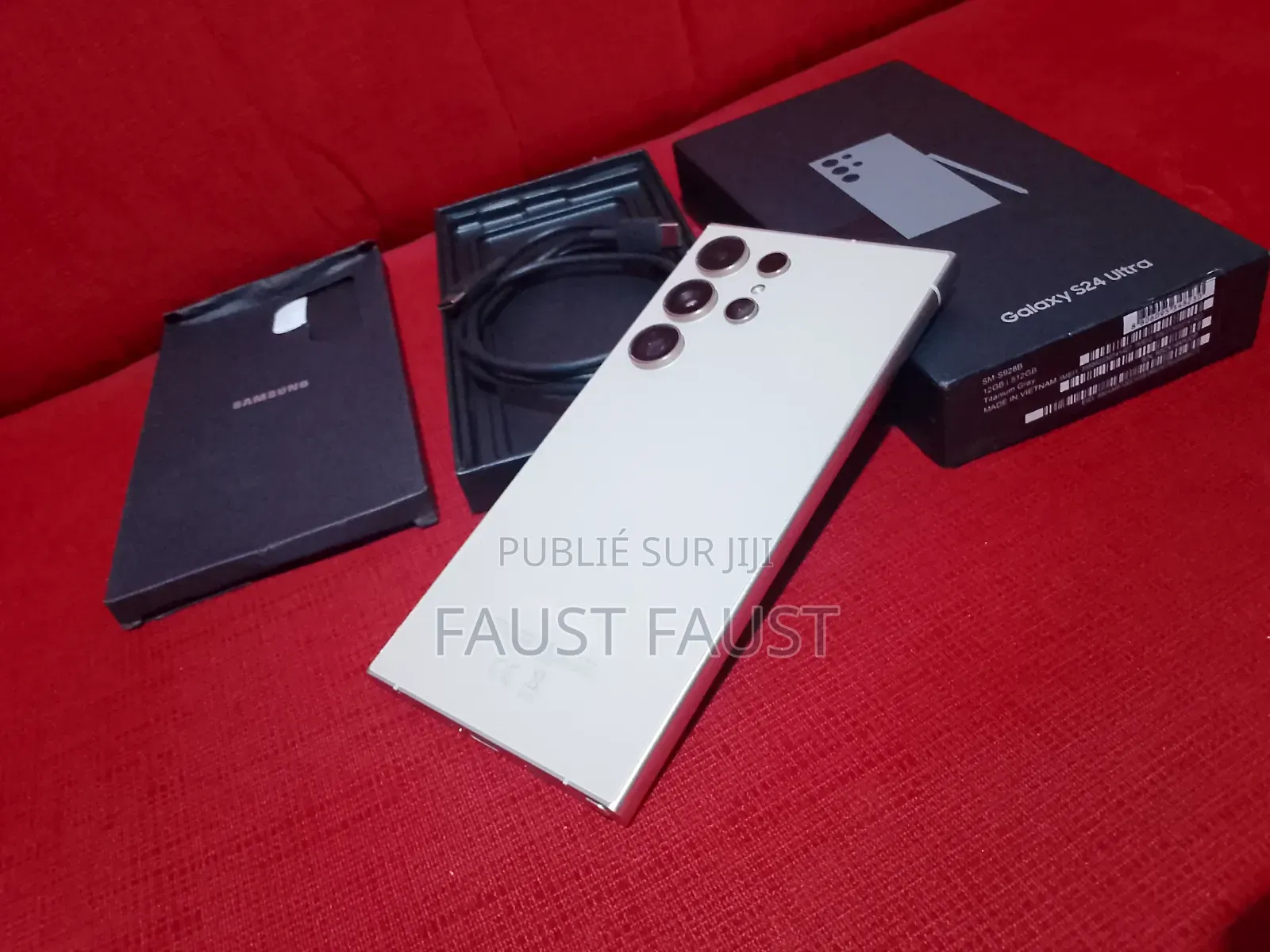 Nouveau Samsung Galaxy S24 Ultra 512 GB Jaune