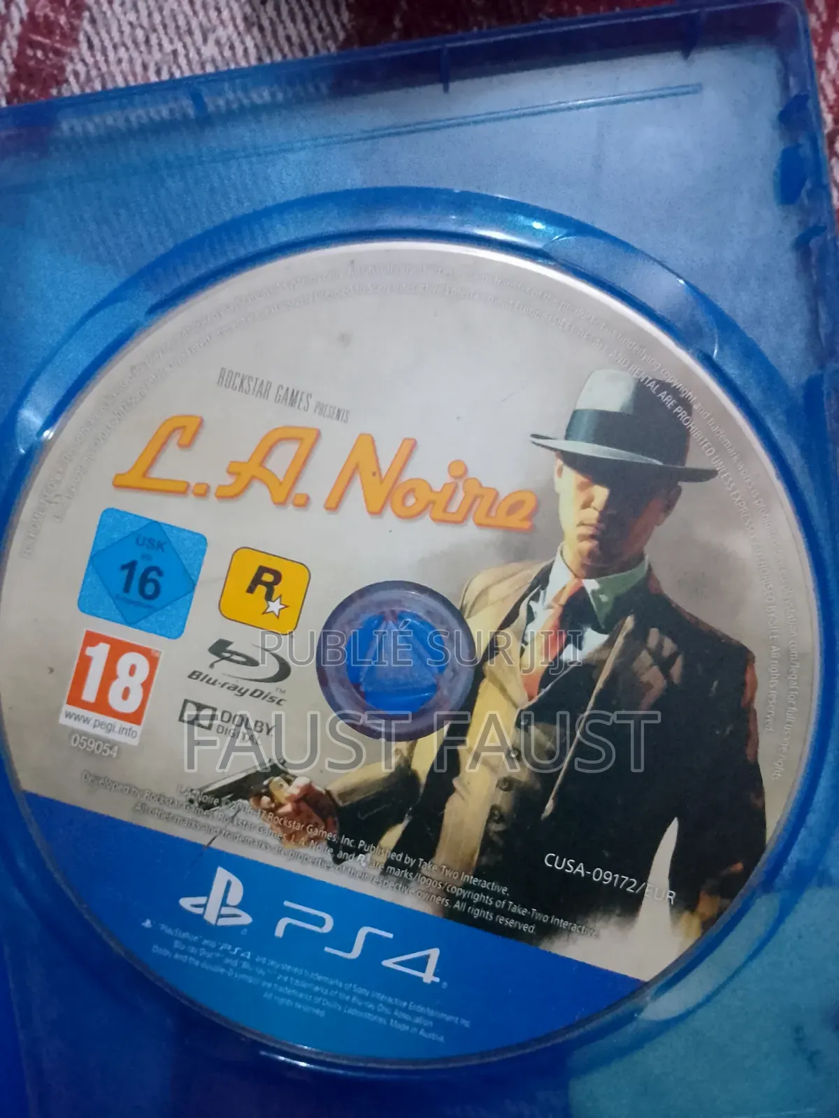 Manette Ps4 Original Et 2 Cd