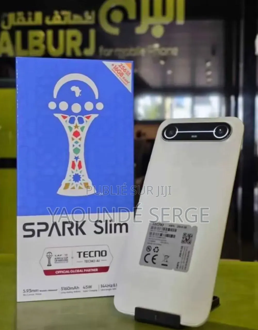 Nouveau Tecno Spark Slim 256 GB Bleu