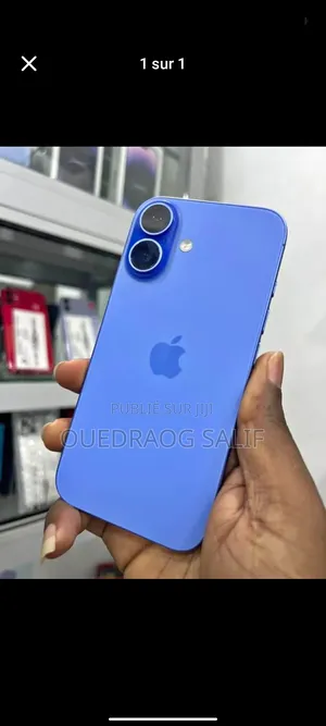 Nouveau Apple iPhone 16e 256 GB Bleu