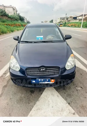 Hyundai Accent 2008 Bleu