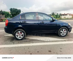 Hyundai Accent 2008 Bleu