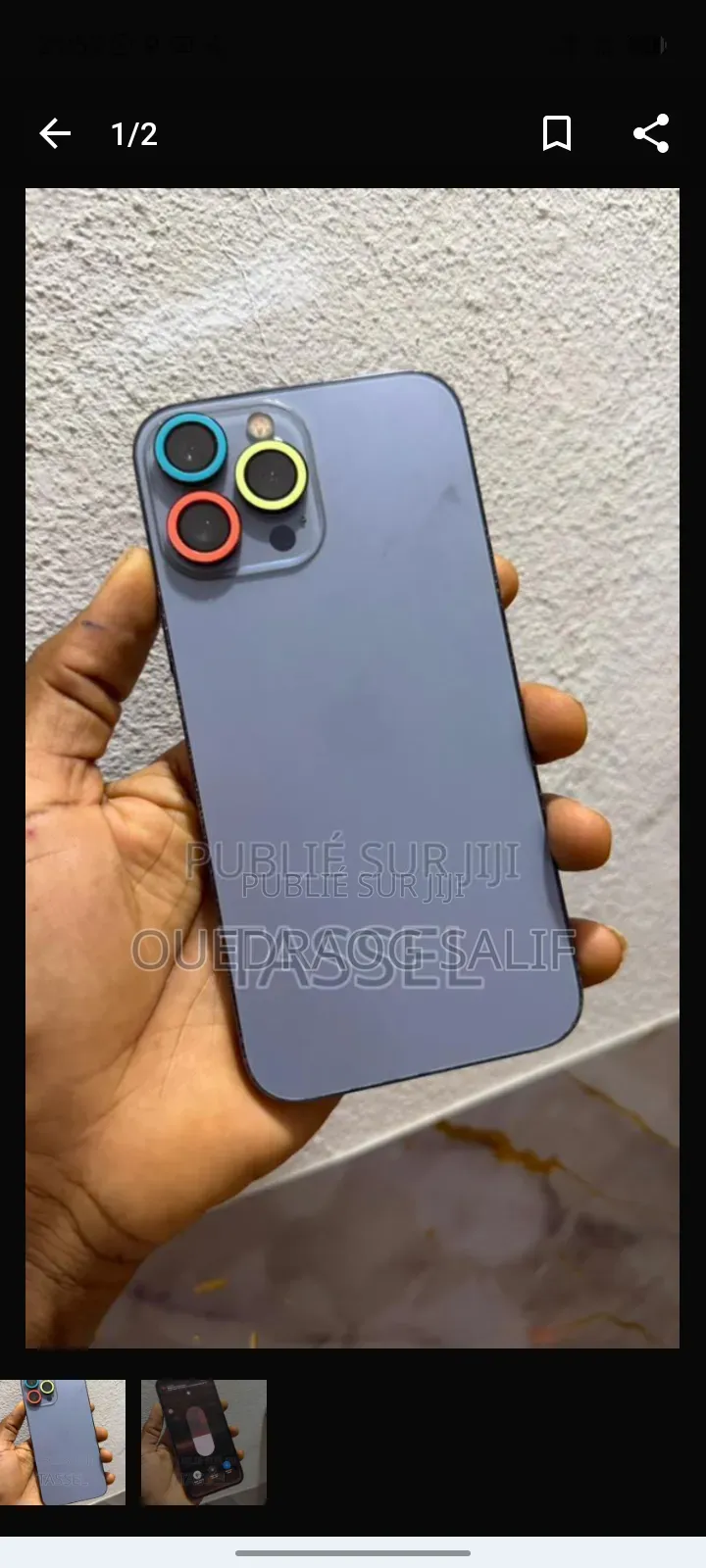 Nouveau Apple iPhone 14 Pro 256 GB Noir