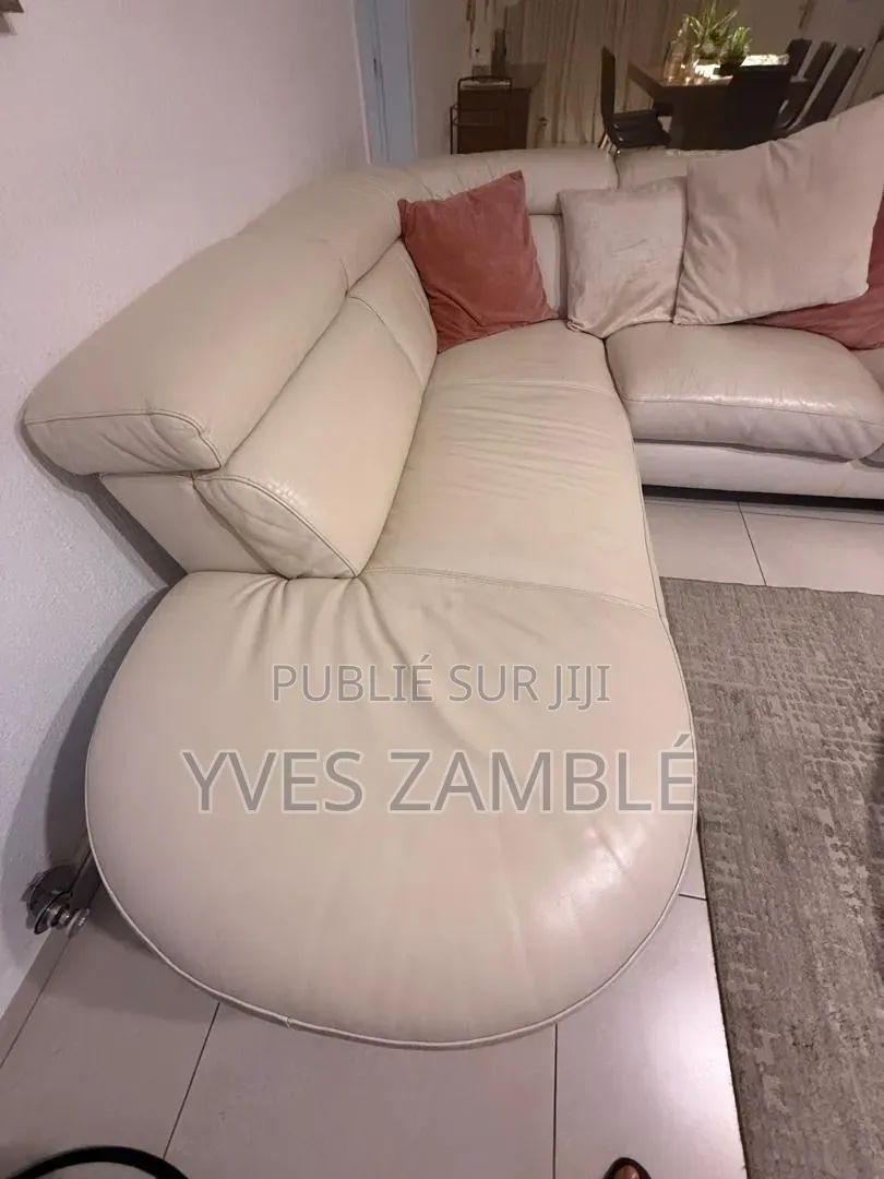 Salon en Cuir 100% Natuzzi 600.000f
