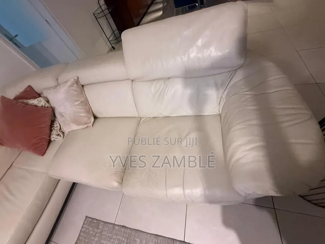 Salon en Cuir 100% Natuzzi 600.000f