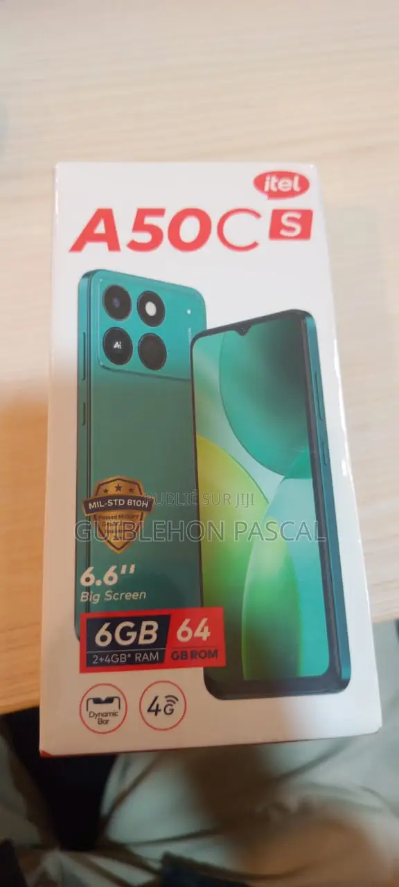 Nouveau Itel A50C 32 GB Bleu
