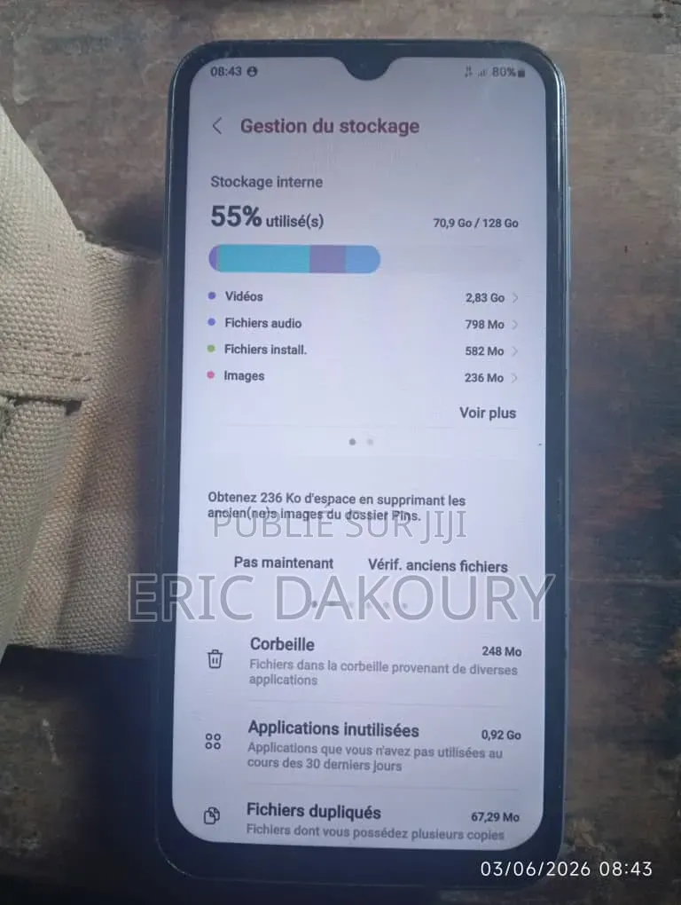 Samsung Galaxy A15 128 GB Bleu