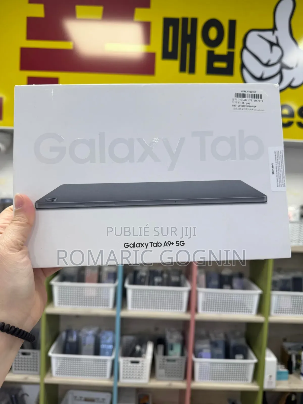 Nouveau Samsung Galaxy Tab A9+ 128 GB Argenté