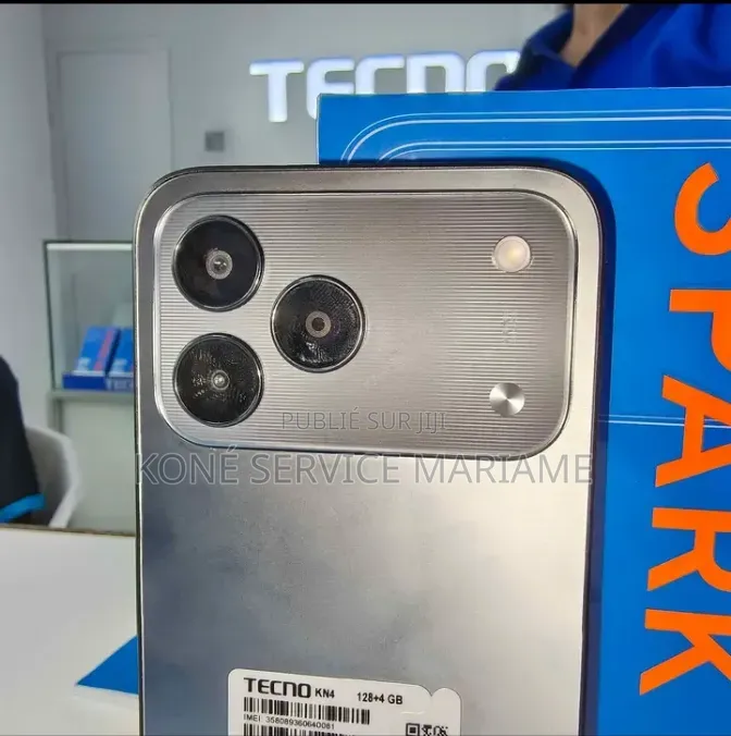 Nouveau Tecno Spark 50 128 GB Gris