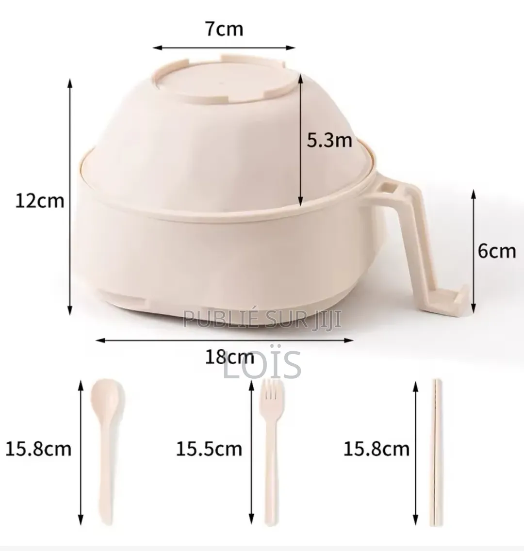 Pots Ramen Pour Micro-Onde
