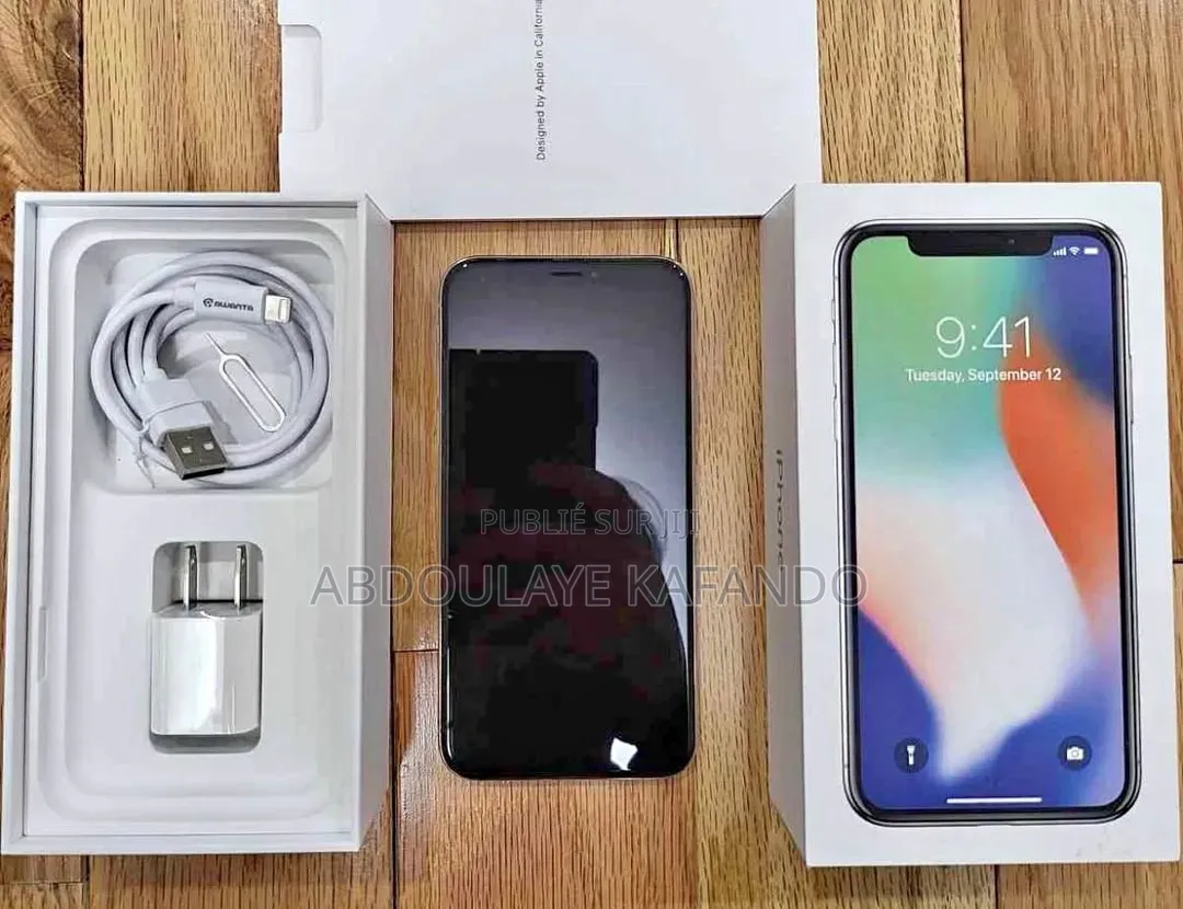 Nouveau Apple iPhone X 256 GB Blanc