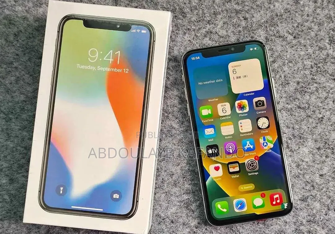 Nouveau Apple iPhone X 256 GB Blanc