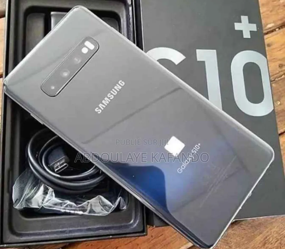 Nouveau Samsung Galaxy S10 Plus 512 GB Noir