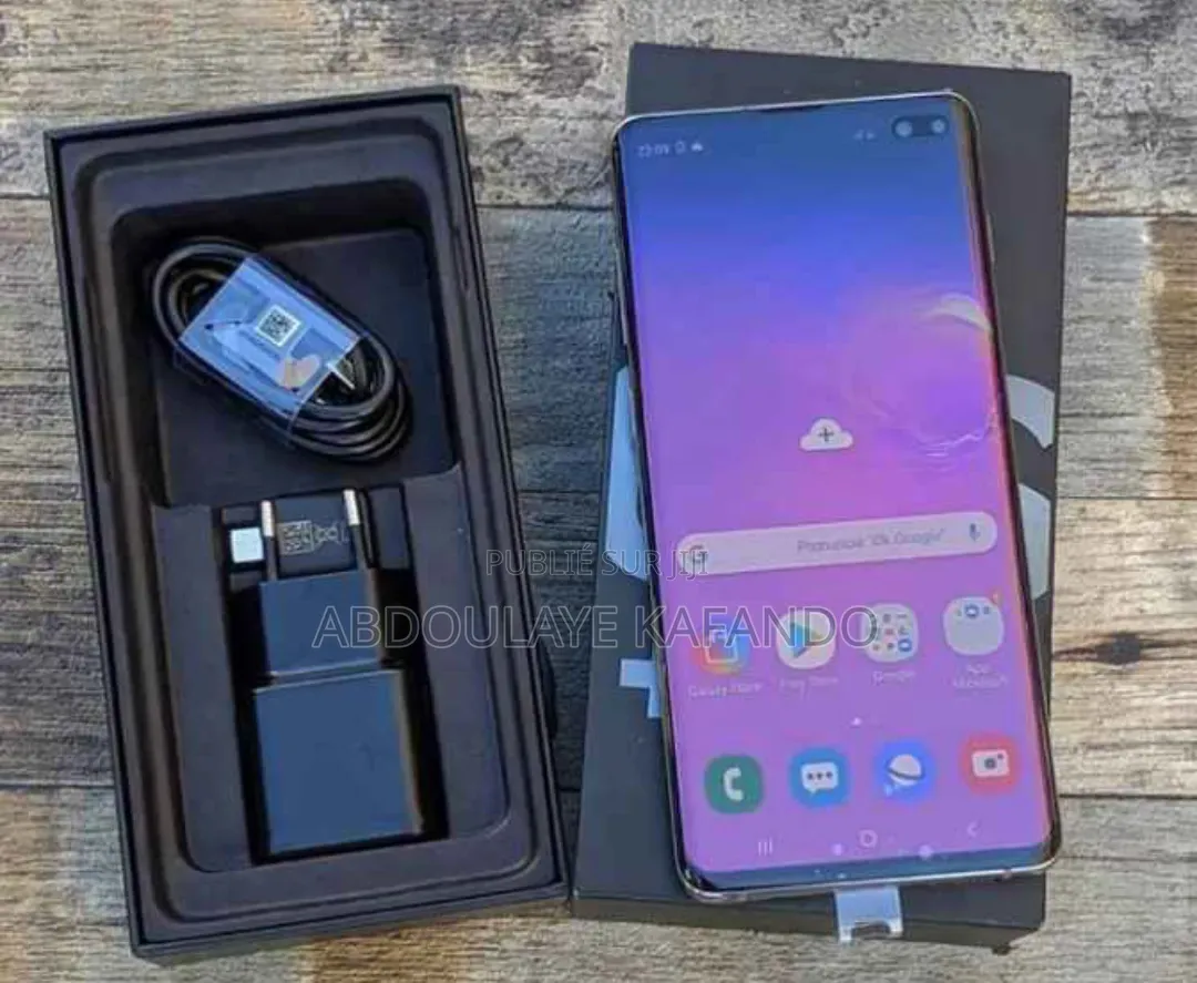 Nouveau Samsung Galaxy S10 Plus 512 GB Noir