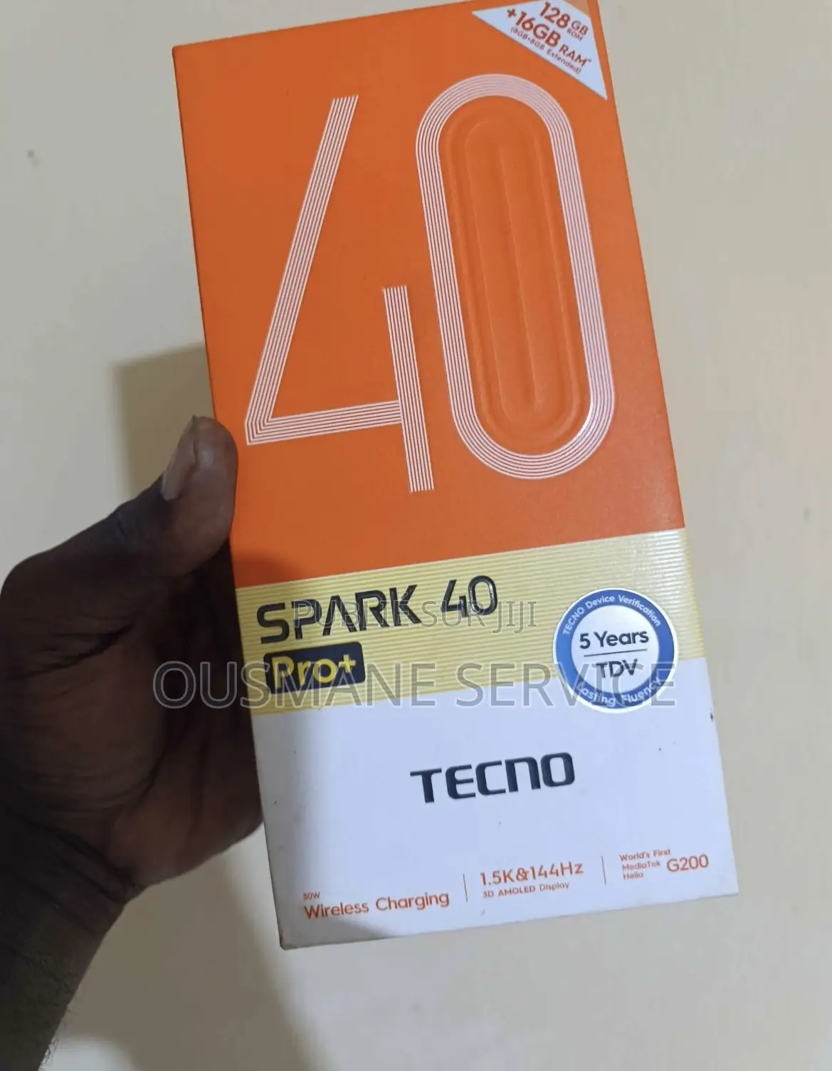 Nouveau Tecno Spark 40 128 GB Noir