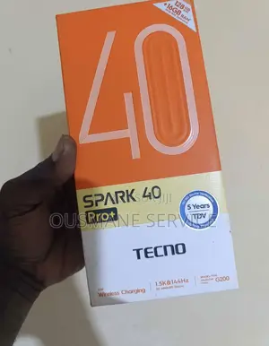 Nouveau Tecno Spark 40 128 GB Noir