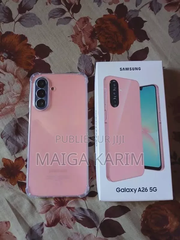 Nouveau Samsung Galaxy A26 256 GB Rose